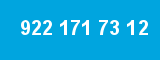 922 171 73 12